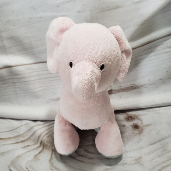 Carters Waggy Pink Elephant 10" Musical Plush Gray Stars Twinkle Little Star 17 - Picture 2 of 10